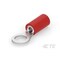 Te Connectivity Ring Terminal, #10 Stud Size, 1.42 mm², 300 V, Vinyl Insulated, Red 31884 - alternate 1